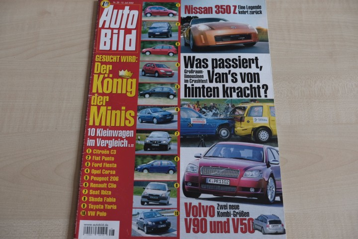 Deckblatt Auto Bild (28/2002)